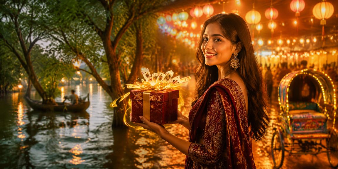 ঢাকার নাইট মার্কেটে মোবাইলে তিন পাত্তি খেলার দৃশ্য